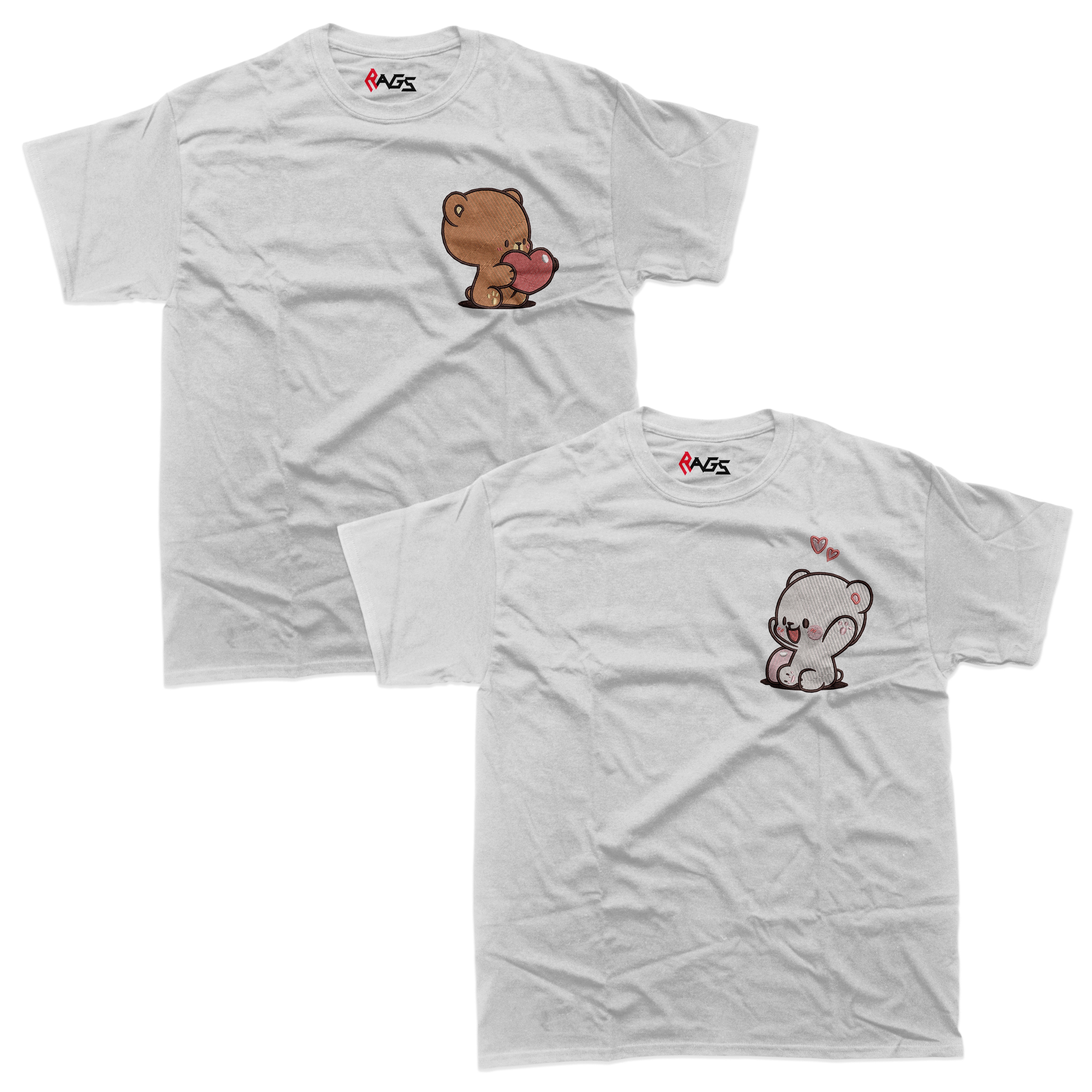 Couples Sets | T-shirts with Embroidered Bears